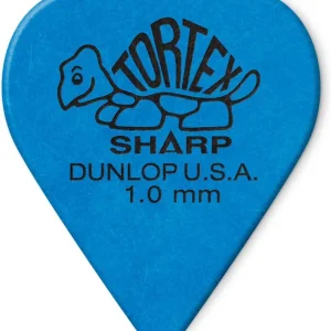 Beliebt Dunlop Tortex Sharp Plektrum 1.00mm blau 412R100