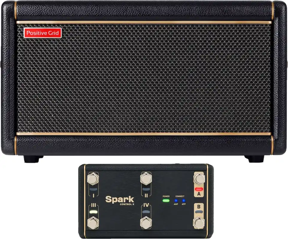 Positive Grid Spark 2 Black Control X Bundle Kostenloser Rückversand