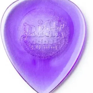 Finale Aktion Dunlop Big Stubby Plektrum 2,00mm Light Purple 475R2