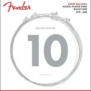 Garantierte Lieferung Fender Nickel Plated Steel Super Bullets 3250R 010-046