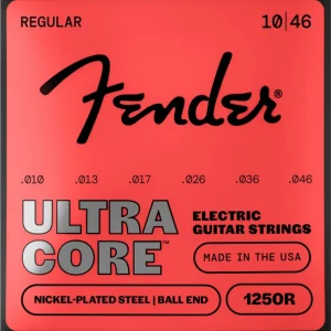 Neuheit Fender Ultracore 1250R E-Guitar Strings Nickel Plated Steel 010-046