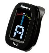 Ibanez PU3 Chromatic Clip Tuner Black Versand Am Gleichen Tag