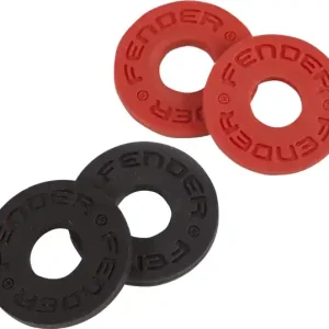 Kostenfreie Lieferung Fender Strap Blocks 4er Pack Rot/Schwarz