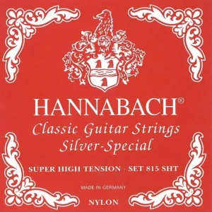 Geprüft Hannabach 815 Silverspecial Super High Tension Red