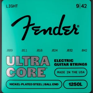 Neue Kollektion Fender Ultracore 1250L E-Guitar Strings Nickel Plated Steel 009-042