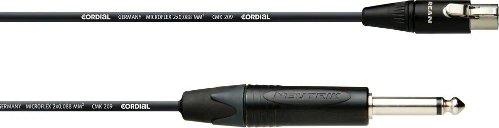 Cordial CPI 1 FP-RT 3 Taschensenderkabel Neutrik Geprüft