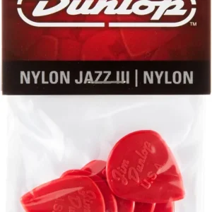 Dunlop Jazz III rot Plektren 47P3N 6er Pack Must-Have