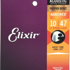 Elixir NanoWeb Phosphor Bronze 16152 12-string Preiswert