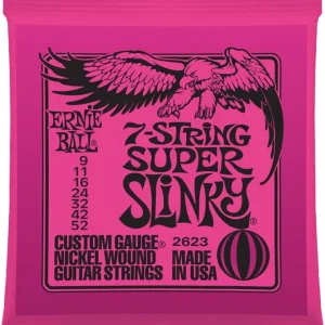 Ernie Ball Super Slinky 7-String 009-052 EB 2623 Preis Gesenkt