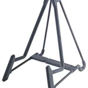 K&M 17581 Git-Stand Heli II für E-Gitarre/E-Bass black Solange Der Vorrat Reicht