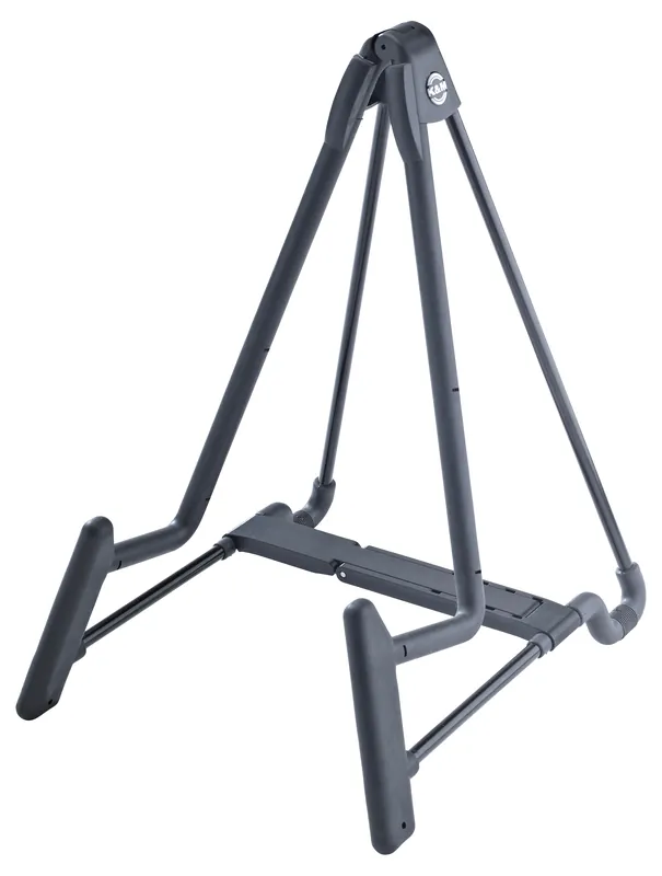 K&M 17581 Git-Stand Heli II für E-Gitarre/E-Bass black Solange Der Vorrat Reicht
