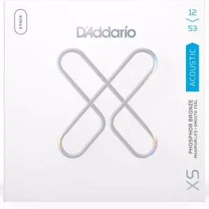 D Addario XS Acoustic Phosphor Bronze Light 12-53 3er-Pack Sonderangebot