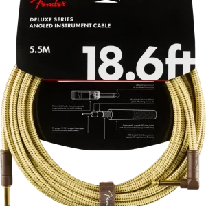 Fender Kabel Deluxe Series 5,5m gerade/winkel Tweed Super-Preis