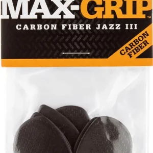 Schnäppchen Dunlop Max-Grip Plektren Jazz III Carbon 471P3C 6er Pack