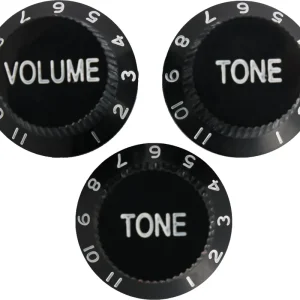 RS Potiknopf 11 F-Style schwarz Set Top-Seller