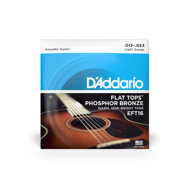 D Addario EFT 16 Phosphor Pronze Flat Tops Finale Aktion