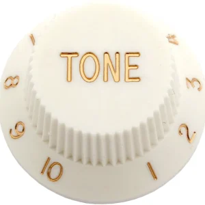 Göldo Potiknopf F-Vintage Style weiß Tone Ausverkauf