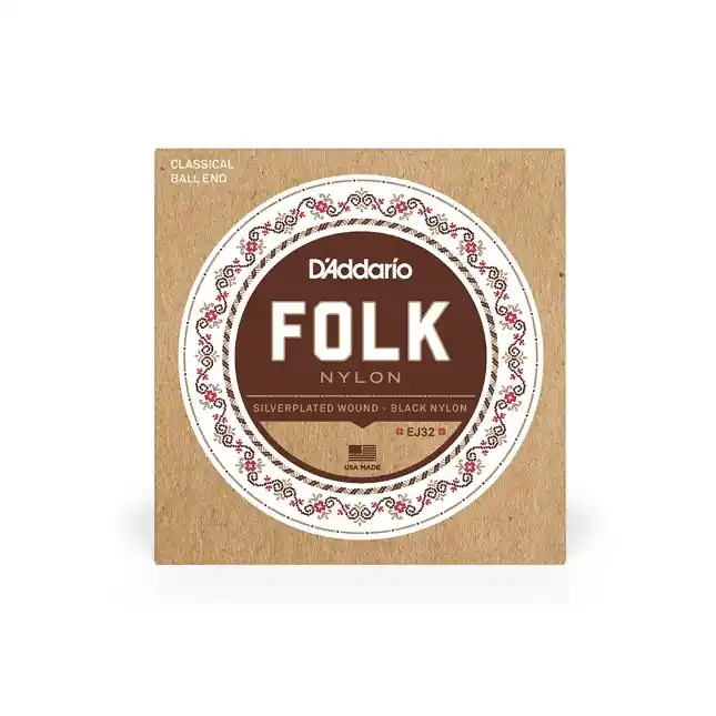Top-Preis D Addario EJ 32 Folk Nylon Ball End