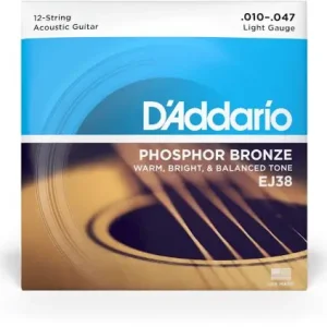D Addario EJ 38 010-047 Phosphor Bronze 12-String Preisreduziert