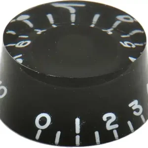 Top-Seller Göldo Potiknopf G-Style Speedknob zylindrisch schwarz
