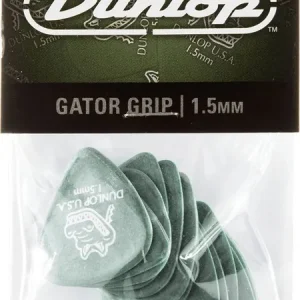 Dunlop Gator Plektren 1,50mm grün 417P150 12er Pack Gratis Versand