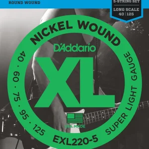Top-Seller D Addario EXL 220-5 040-125 Super Light 5-String