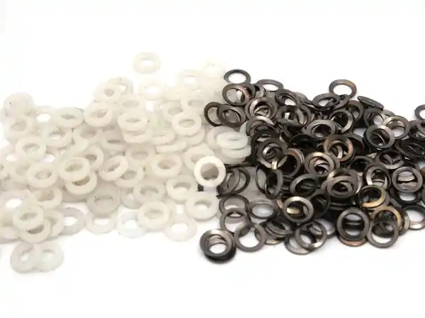 Top-Seller Göldo Distanzringe für Mechanikflügel Gitarre 6er Set