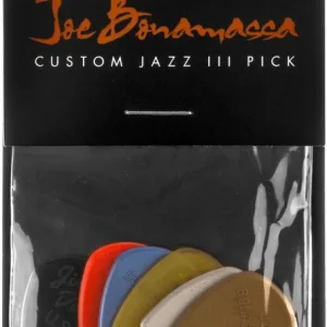 Aktuell Dunlop Joe Bonamassa Custom Jazz III Plektren PVP121 6er Pack