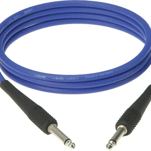 Klotz KIK Instrumentenkabel 3m blau Kostenloser Versand