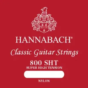 Direkt Vom Hersteller Hannabach 800 Super High Tension Red