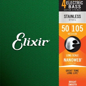 Rabatt Elixir El. Bass Stainless Steel NW Medium 050-105
