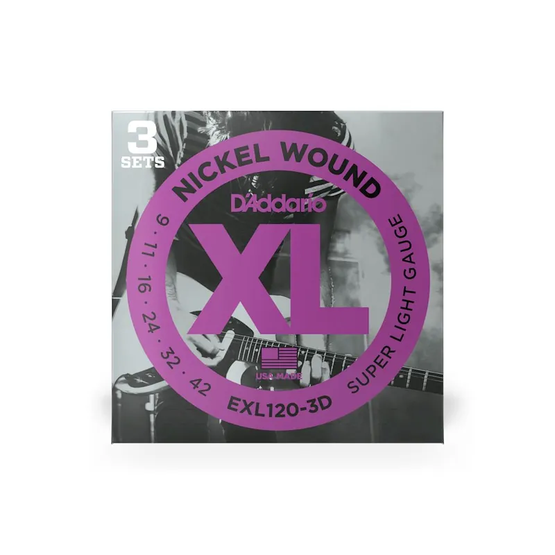 D Addario EXL 120-3D 009-042 Super Light 3 Sets Jetzt Kaufen