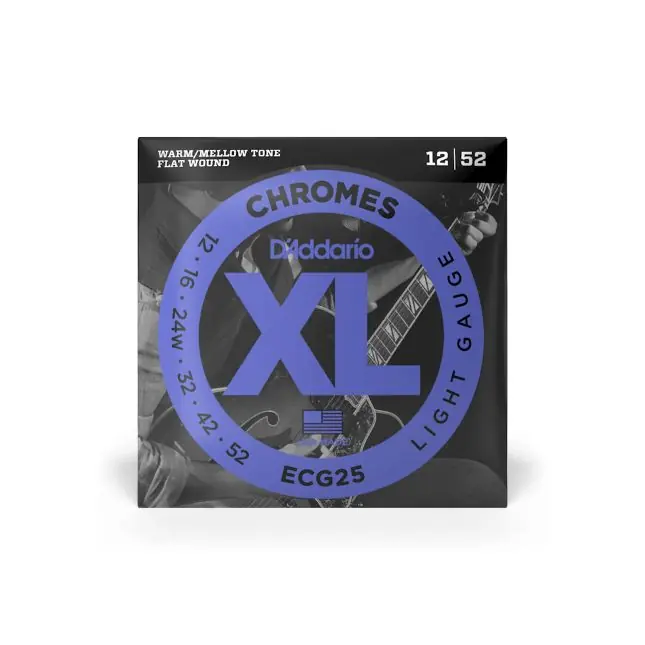 Finale Aktion D Addario Chromes ECG 25 012-052 Flat Wound