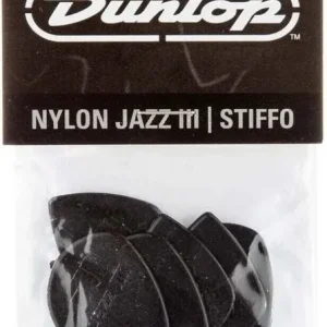 Dunlop Jazz III Plektren schwarz 47P3S 6er Pack Aktuell