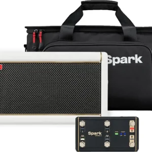 Positive Grid Spark 2 White Control X Bag Bundle Knallerangebot