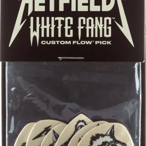 Kostenloser Rückversand Dunlop Hetfield White Fang Picks 1.00 mm PH122P100 6er Pack
