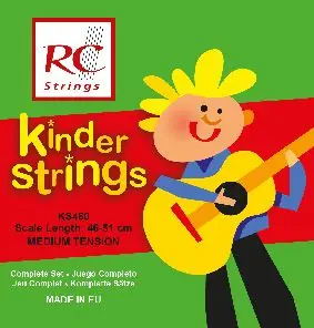 RC Strings KS460 Kindergitarre 1/4 Klassik Satz Gratis Versand