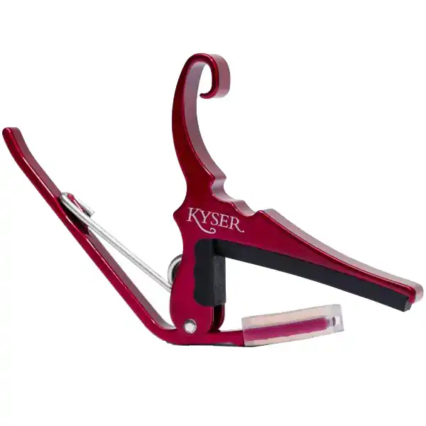 Sale Kyser Quickchange Capo 6-string E + Westerngitarre KG6R Red