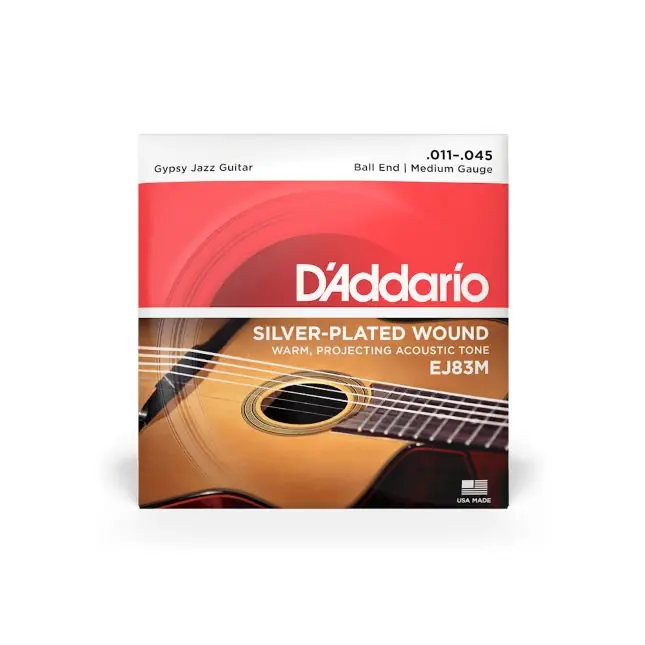 D Addario EJ 83M Gybsy Jazz 011-045 Ball End Echt