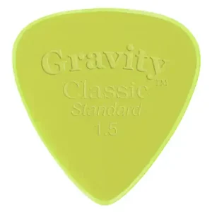 Kracherpreis Gravity Picks Classic Standard 1,5 Unpolished