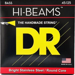 Sale DR MR5-45 Hi-Beam 5-String Medium 045-125 Stainless Steel Bass Strings