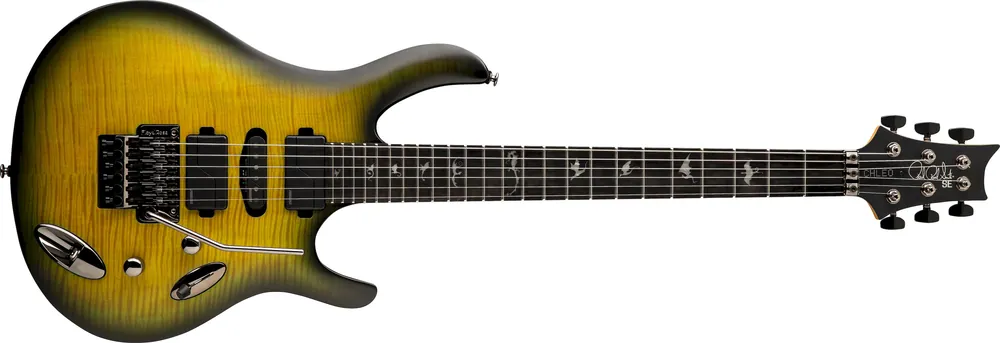 Zertifiziert PRS SE Chleo Herman Li Signature Mantis Burst