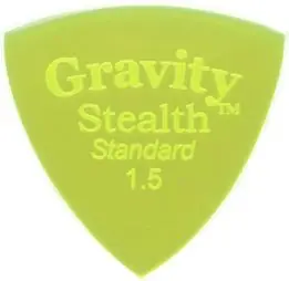 Kostenfreie Lieferung Gravity Plektrum Stealth Standard 1.5mm
