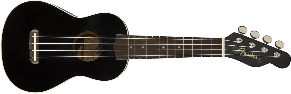 Preisreduziert Fender Venice Soprano Ukulele Black