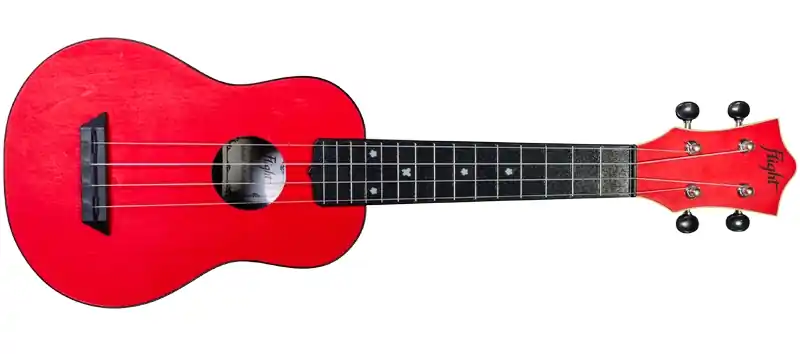 Direktkauf Flight TUS 35 RD Sopran Ukulele Rot inkl. Bag