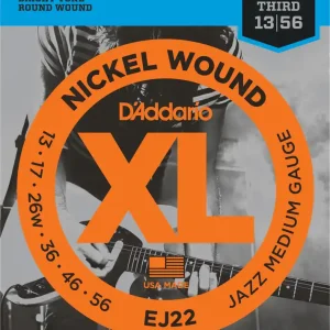 D Addario EJ 22 013-056 Nickel Wound Jazz Medium Sale