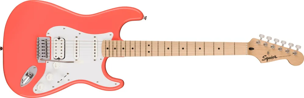 Fender Squier Sonic Stratocaster HSS Tahitian Coral Markenprodukt