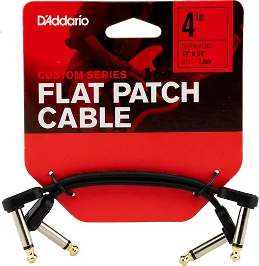 Sale D Addario Custom Serie Flat Patch Kabel gewinkelt 10cm 2er Packung