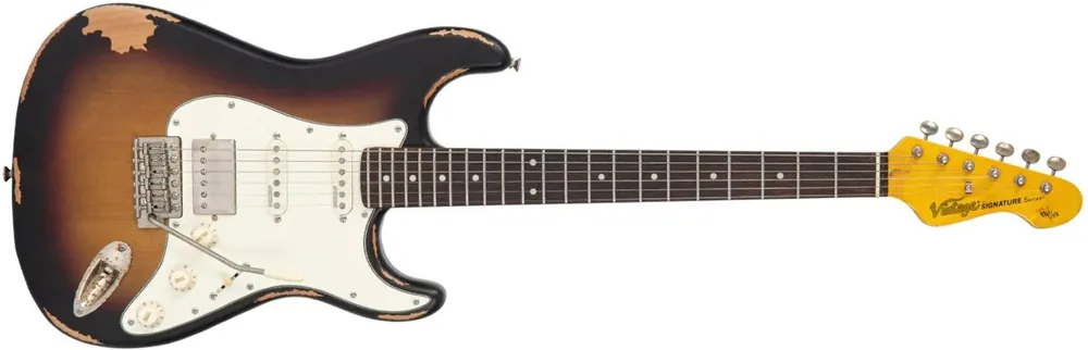 Meistverkauft Vintage V6HMRPR Paul Rose Signature Distressed Sunset Sunburst
