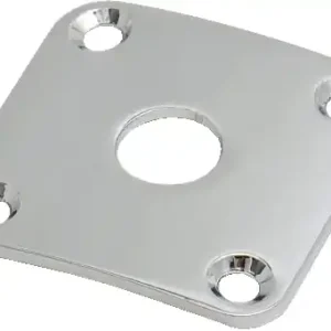 Göldo Buchsenblech 4-Loch gebogen chrom Ausverkauf